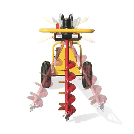 Ground Hog 1Man Towable Post Hole Digger Earth Drill for sale in